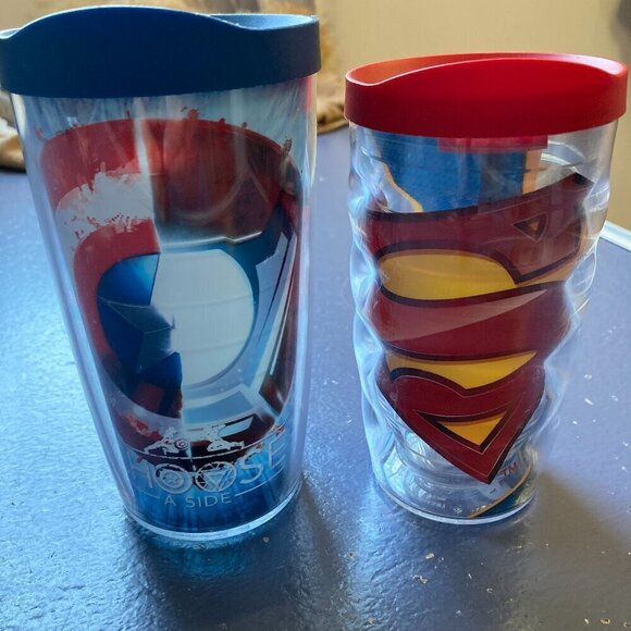 Marvel & Superman Tervis Tunblers Set of 2 - Picture 1 of 8